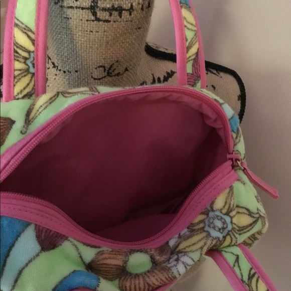 Floral Terry Cloth Bag - Picture 3 of 3